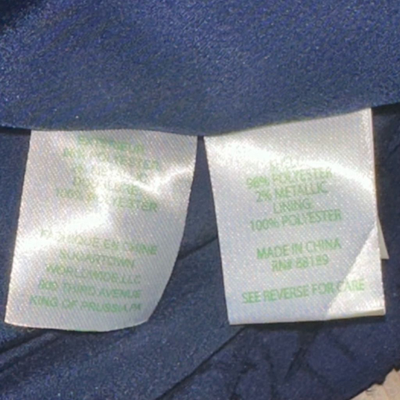 Lilly Pulitzer Womens Kathie True Navy Metallic Tanzanian Clip Shift Dress Sz 8 - Picture 8 of 8